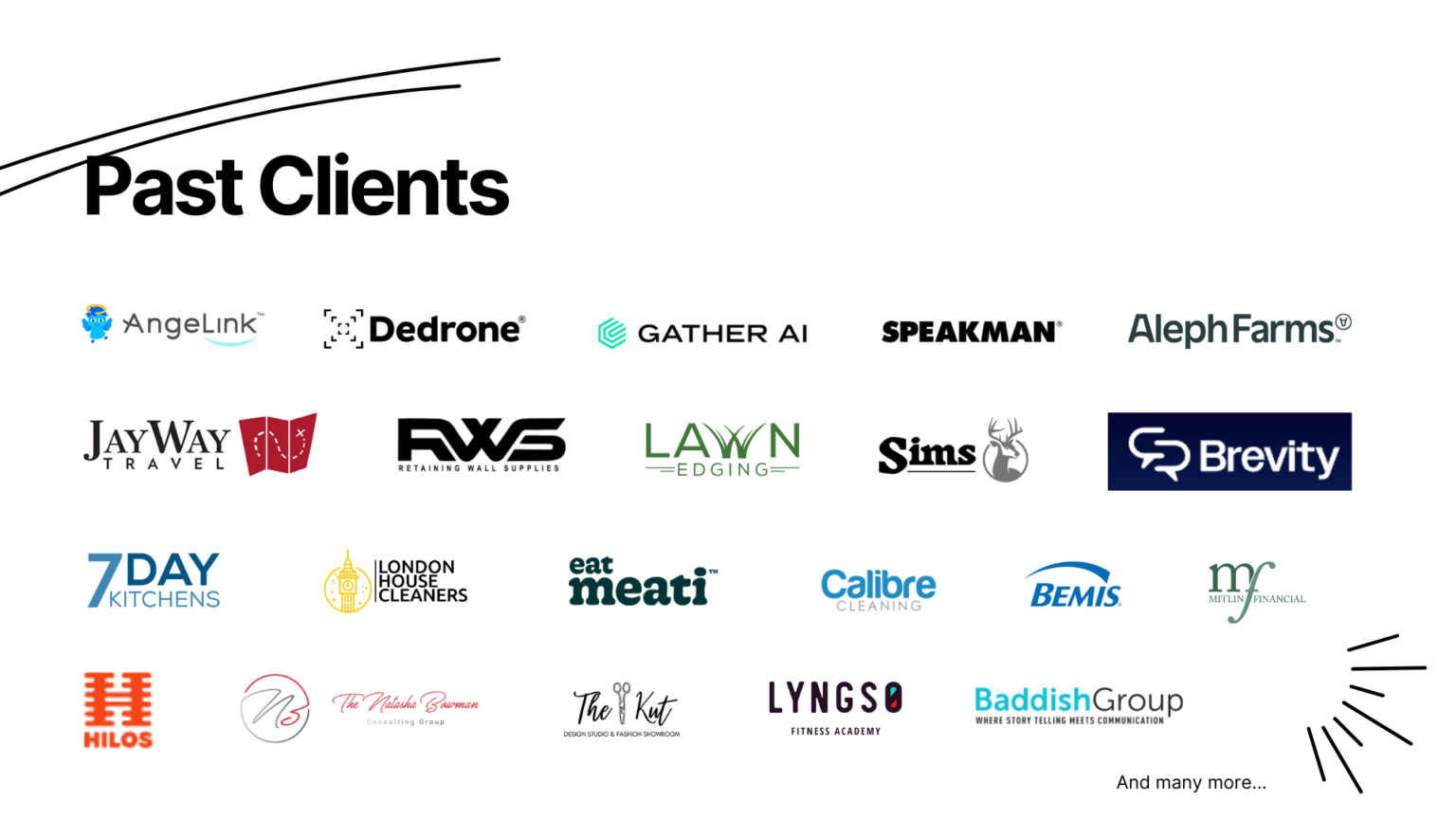 clients i have worked with